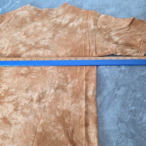 vintage t shirt Lions Safari Tie Dye Burnt Orange Men's L - Picture 7 of 8